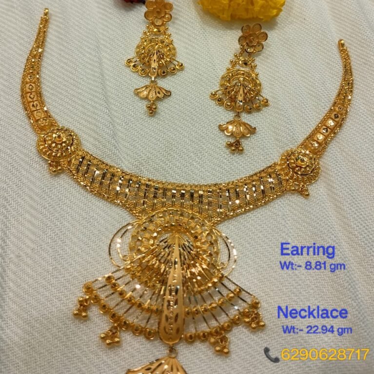Earring and Necklace