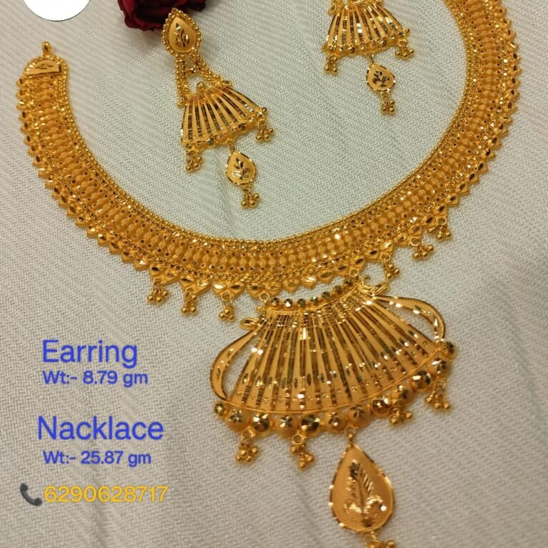 Earring and Necklace
